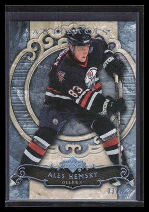2007-08 Artifacts Blue 89 Ales Hemsky 3/25