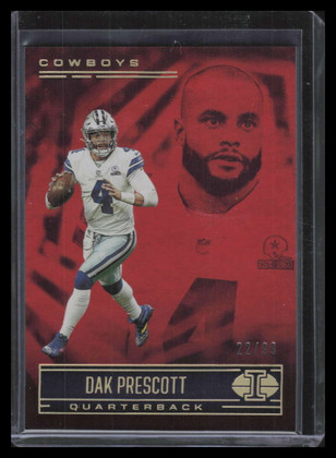 2021 Panini Illusions Red 46 Dak Prescott 22/99