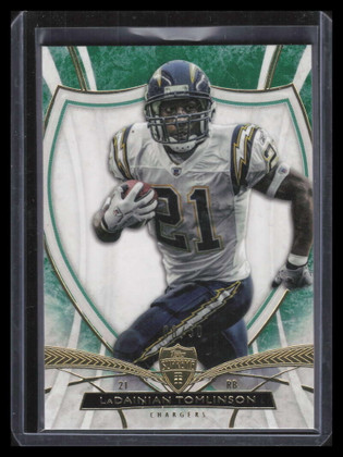 2013 Topps Supreme Green 47 LaDainian Tomlinson 8/50