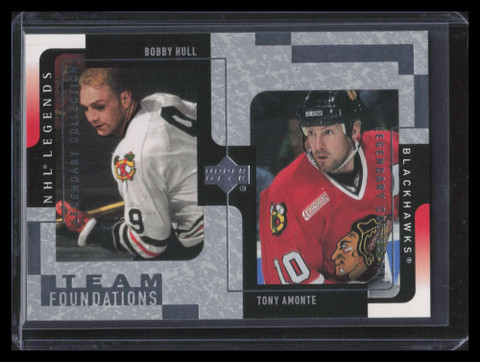 2000-01 Upper Deck Legends Legendary Collection Silver 30 Amonte Bobby Hull /100
