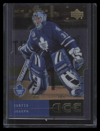2000-01 Upper Deck Ice Stars 37 Curtis Joseph 3/500