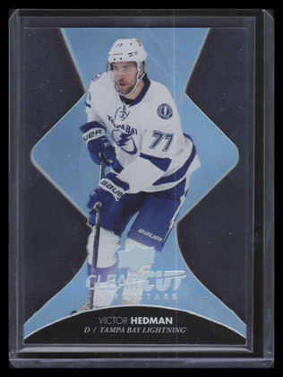 2017-18 Upper Deck Clear Cut Superstars CCSVH Victor Hedman