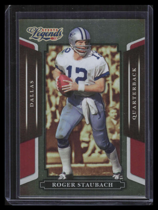 2008 Donruss Sports Legends Mirror Red 41 Roger Staubach 4/250