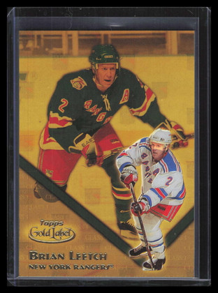 2000-01 Topps Gold Label Class 1 Gold 91 Brian Leetch 200/399