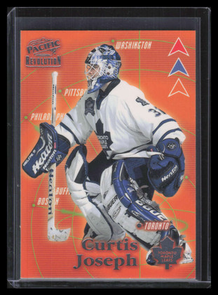 1998-99 Revolution Three Pronged Attack Parallel 19 Curtis Joseph 108/199