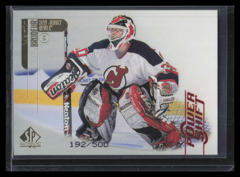 1998-99 SP Authentic Power Shift 48 Martin Brodeur 192/500