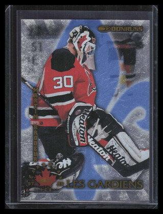 1997-98 Donruss Canadian Ice Les Gardiens 3 Martin Brodeur 55/1500