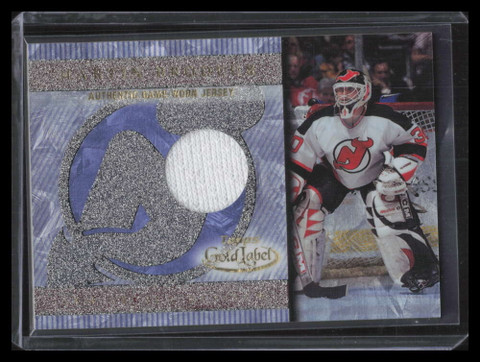 2000-01 Topps Gold Label Game-Worn Jerseys GLJMB Martin Brodeur Jersey
