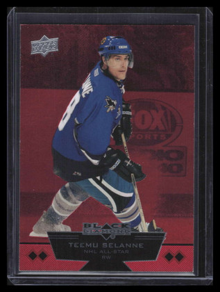 2012-13 Black Diamond Ruby 224 Teemu Selanne AS 94/100 All-Star