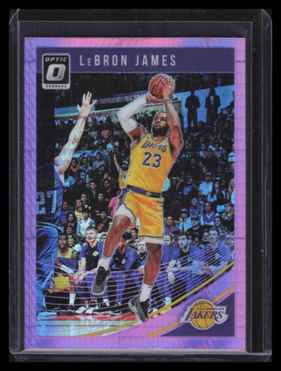 2018-19 Donruss Optic Pink Hyper Refractor 94 LeBron James