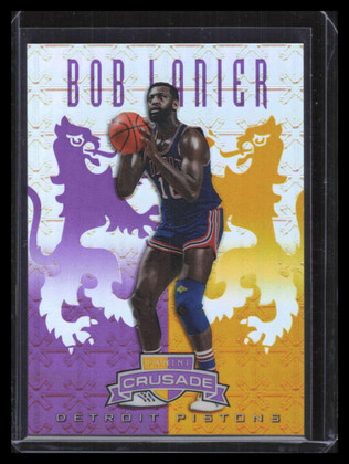2012-13 Panini Crusade Insert Purple 117 Bob Lanier 8/49