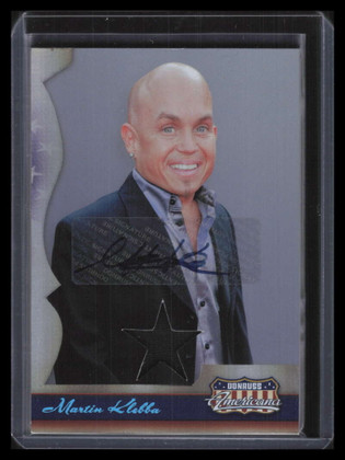 2007 Americana Stars Signature Material 47 Martin Klebba Shirt Auto 203/250