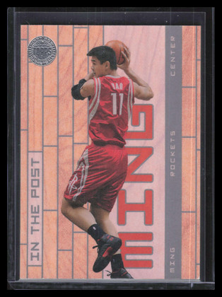 2005-06 Topps First Row In The Post 99 9 Yao Ming 84/99