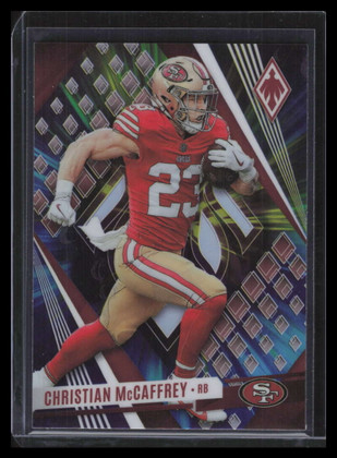 2023 Panini Phoenix Color Burst 41 Christian McCaffrey