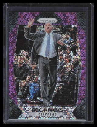 2017-18 Panini Prizm Prizms Fast Break Purple Refractor 220 Doc Rivers CO 16/75