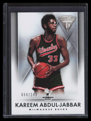 2013-14 Panini Titanium Retail 196 Kareem Abdul-Jabbar 54/149