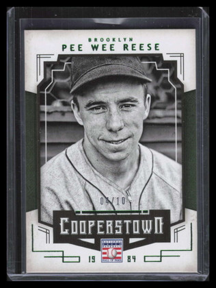 2015 Panini Cooperstown Green 74 Pee Wee Reese 4/10