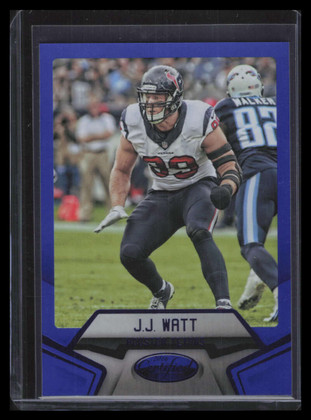 2016 Certified Mirror Blue 44 J. J. Watt 8/50
