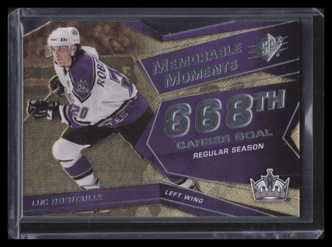 2008-09 SPx Memorable Moments MMRO Luc Robitaille