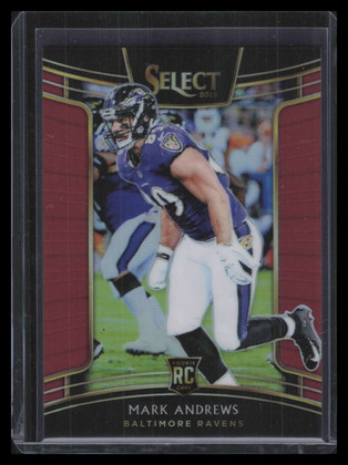 2018 Select Prizm Maroon Refractor 71 Mark Andrews Rookie 69/99 Concourse
