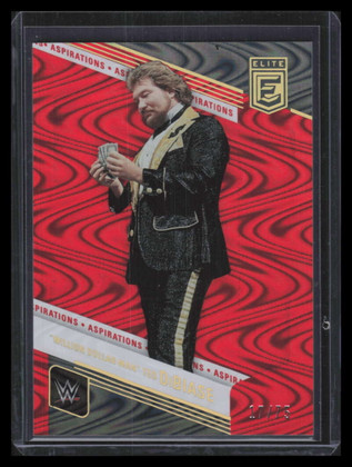 2023 Donruss Elite Aspirations Swirl 124 Million Dollar Man Ted DiBiase 17/75