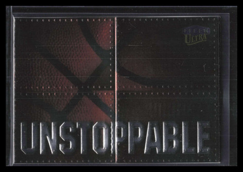 1998-99 Ultra Unstoppable 4 Dennis Rodman