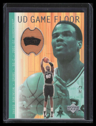 2001-02 Upper Deck Hardcourt UD Game Floor DR David Robinson Floor