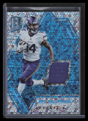 2016 Panini Spectra Sunday Spectacle Neon Blue 31 Stefon Diggs Jersey 40/99