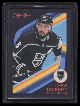 2023-24 O-Pee-Chee Retro Black 187 Drew Doughty 33/100
