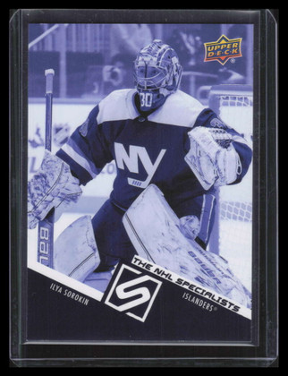 2023-24 Upper Deck The NHL Specialists ns58 Ilya Sorokin