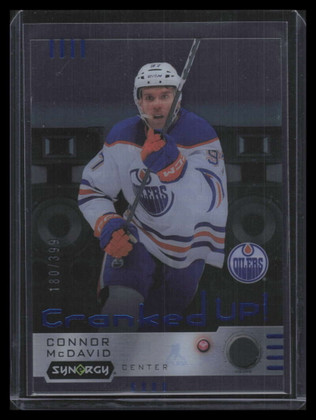 2023-24 Synergy Cranked Up Blue CRCM Connor McDavid 180/399
