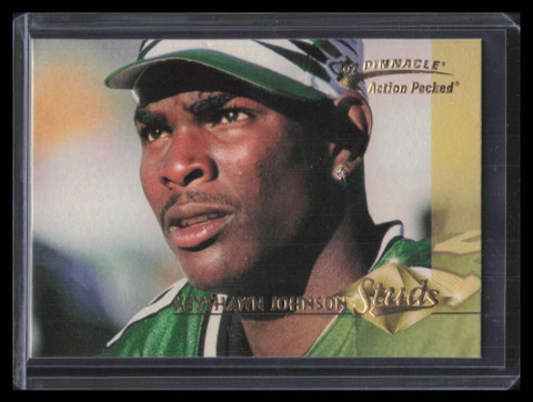 1997 Action Packed Studs 8 Keyshawn Johnson Diamond /1500