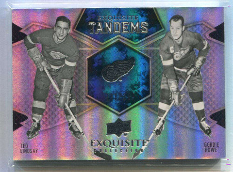 2023-24 Exquisite Collection Tandems ETLH Ted Lindsay Gordie Howe 221/299