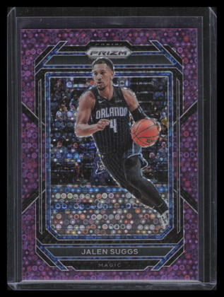 2022-23 Panini Prizm Prizms Fast Break Purple 184 Jalen Suggs 52/75