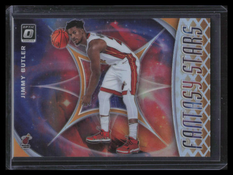 2019-20 Donruss Optic Fantasy Stars Orange Refractor 12 Jimmy Butler 33/39