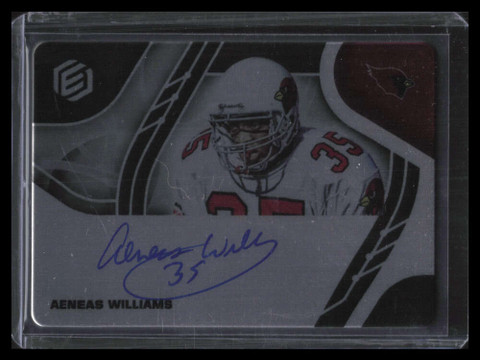 2021 Panini Elements Steel Signatures 45 Aeneas Williams Auto 35/99