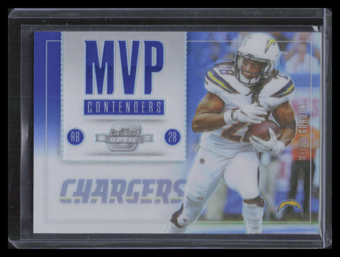 2017 Panini Contenders Optic MVP Contenders Blue 22 Melvin Gordon 3/10