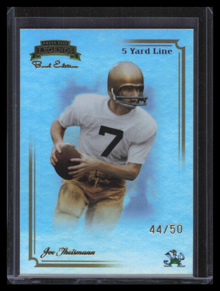 2008 Press Pass Legends Bowl Edition 5 Yard Line Gold 64 Joe Theismann 44/50