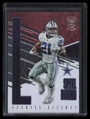 2017 Elite Spellbound Red 2 Ezekiel Elliott 4/99