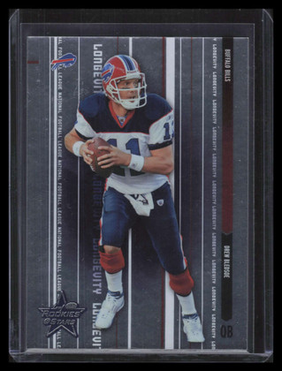 2003 Leaf Rookies and Stars Longevity 8 Drew Bledsoe 78/100