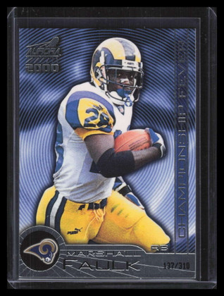 2000 Aurora Championship Fever Silver 14 Marshall Faulk 137/310