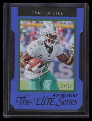 2024 Elite '92 Elite Series Aspirations Die Cut 44 Tyreek Hill 23/99