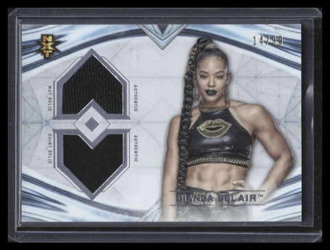 2020 Topps WWE Undisputed Dual Relics DRBB Bianca Beliar Dual Mat Shirt 14/99