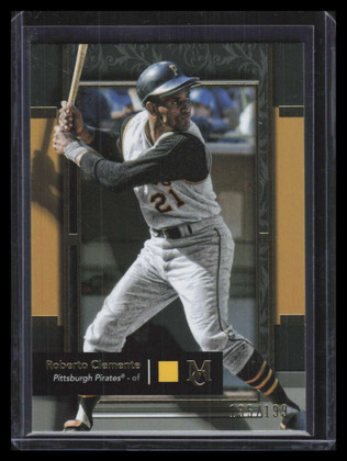 2024 Topps Museum Collection Gold 82 Roberto Clemente 135/199