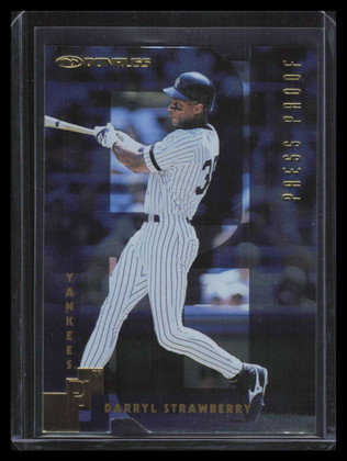 1997 Donruss Gold Press Proofs 261 Darryl Strawberry /500