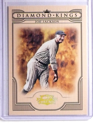 2008 Donruss Threads Diamond Kings Silver Joe Jackson #D217/250 #DK51