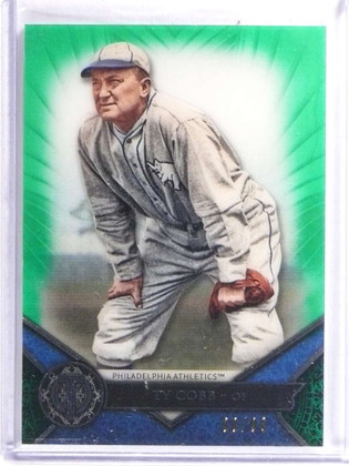2017 Topps Tribute Green Ty Cobb #D60/99 #66