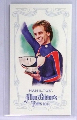 2013 Topps Allen and Ginter Mini A and G Back Scott Hamilton #D24/25