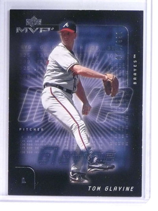 2002 Upper Deck MVP Silver Tom Glavine #D88/100 #152