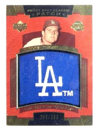 2004 Upper Deck Sweet Spot Classic Patch Don Drysdale #D284/300 #SSPDR